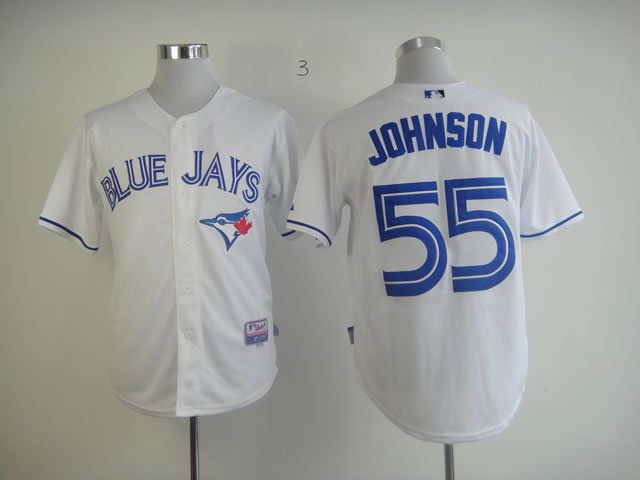 Men Toronto Blue Jays 55 Martin White MLB Jerseys